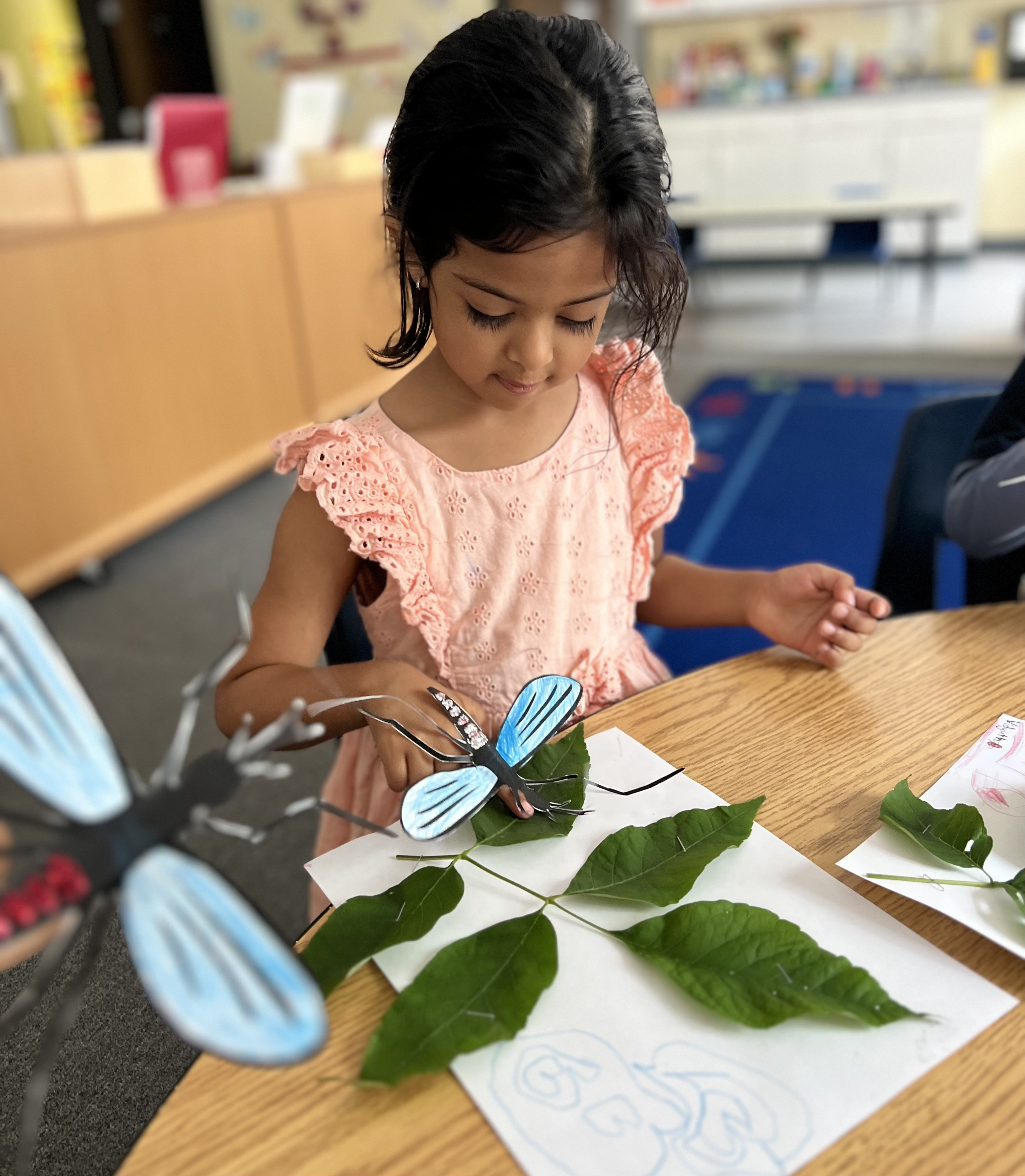 Families visiting a Montessori Academies of Michigan campus