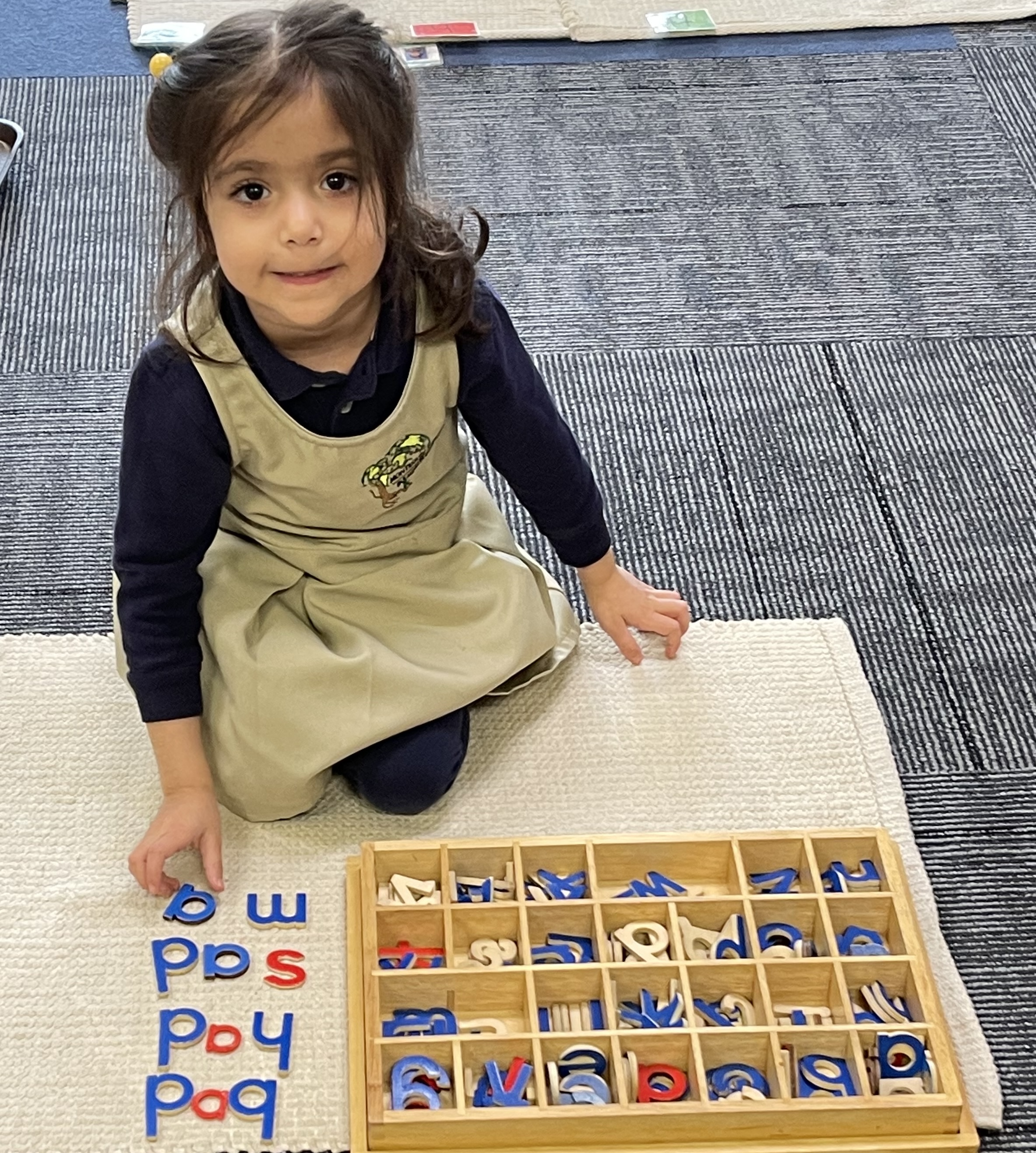 Students exploring together in the classroom